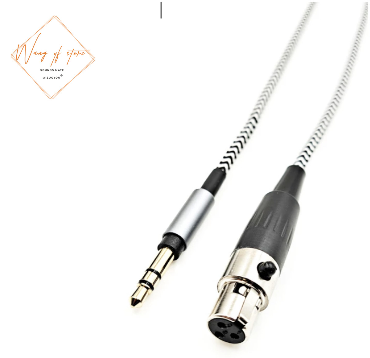 Nylon Audio Cable For AKG K550 K553 K240 K271 K141 K171 K702 K712 Q701 Headphone