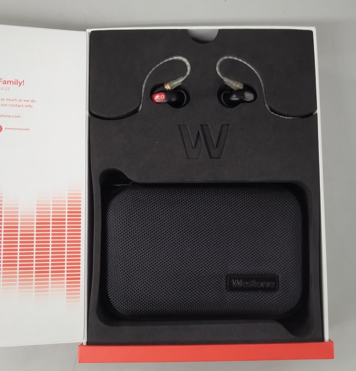 WESTONE W60 Earphones 6-driver Balanced Armature In-Ear, 20Hz-20kHz