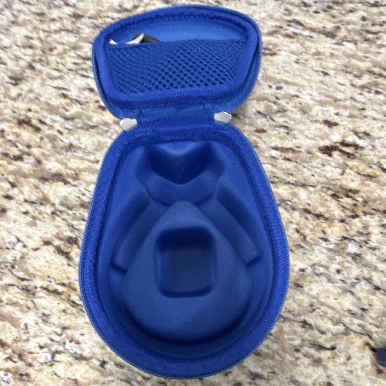 Shokz OpenRun Blue Bone Conduction Bluetooth Wireless Neckband w/ Case Mic