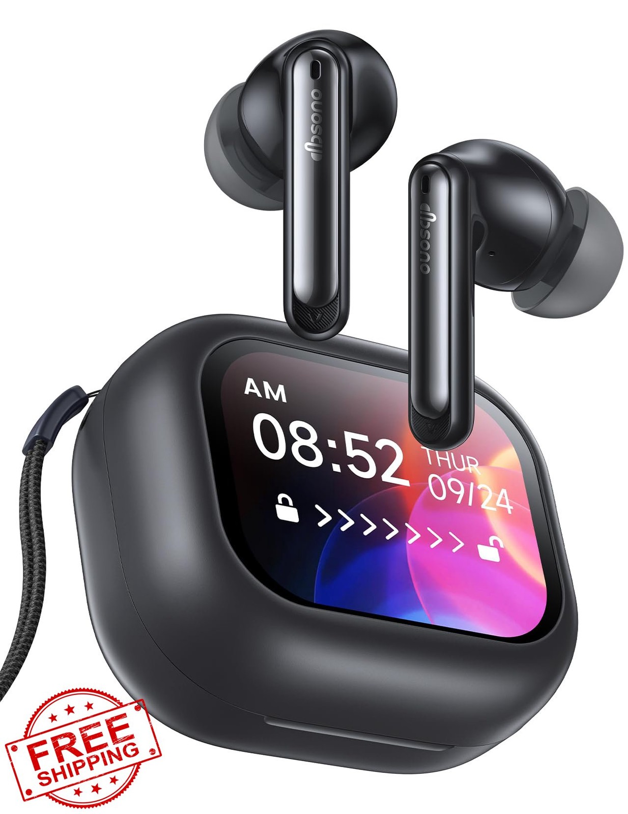 dbsono 13mm drivers Hi-Fi earbuds Black