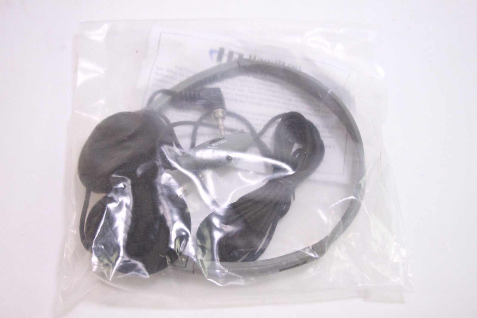Lot of 8 NEW Hamilton Buhl Head Phones HA2V – Inline Volume – Adapter