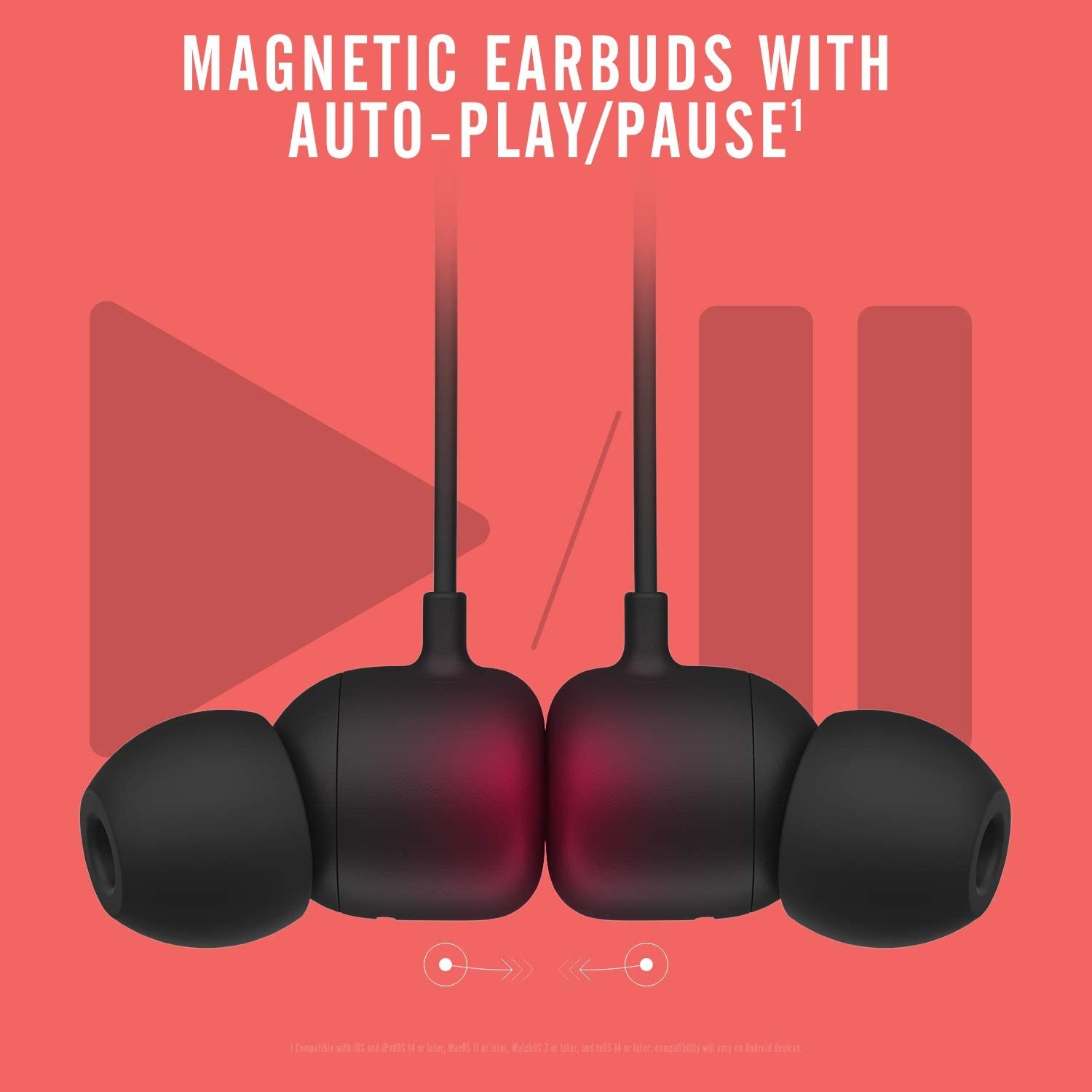 Beats Flex All-day Wireless Earbuds MYMC2LL/A – BLACK