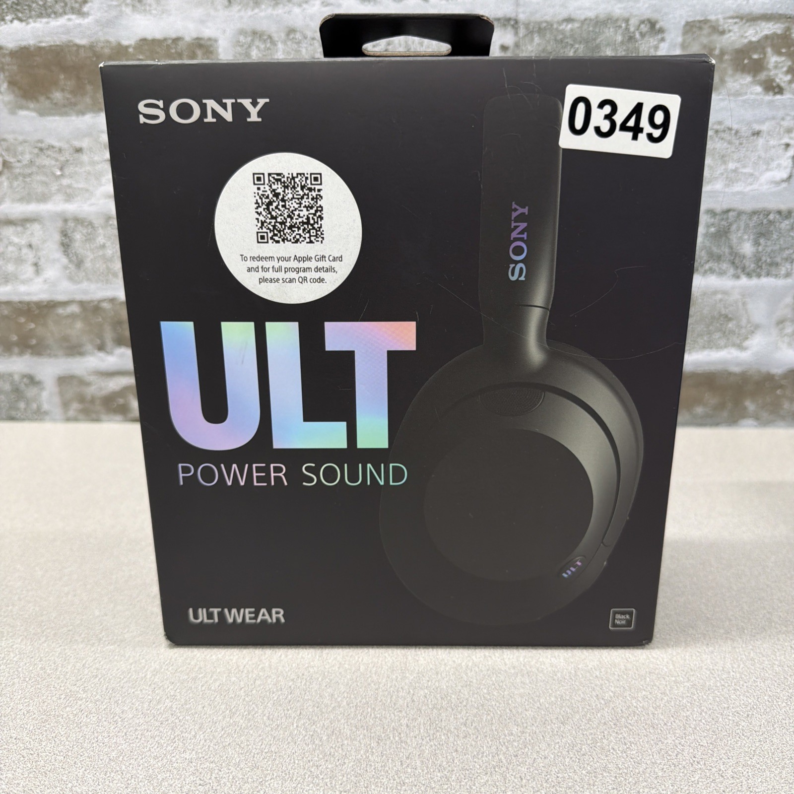 Sony ULT WEAR 900N Wireless Noise Canceling Bluetooth Headphones Black WH-ULT900