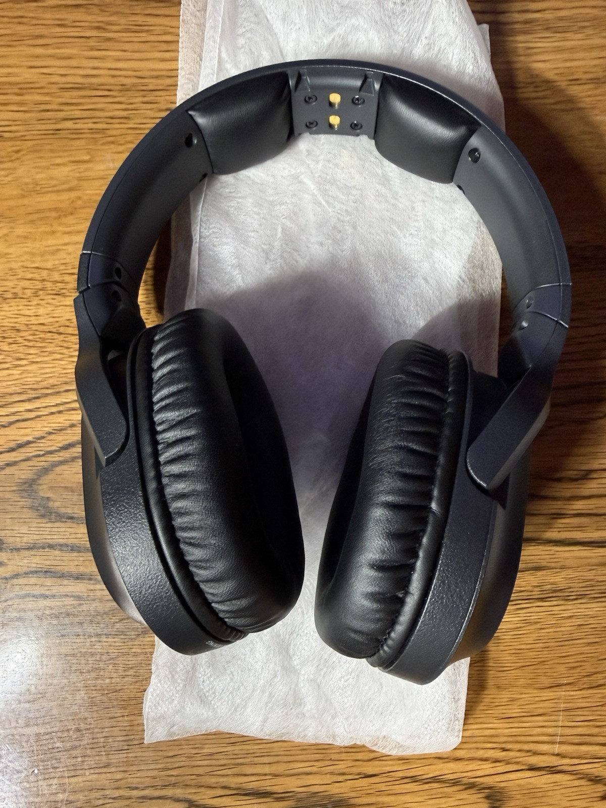 Sony WH-RF400 Wireless RF Stereo Over-Ear Headphones w/ Stand, Black