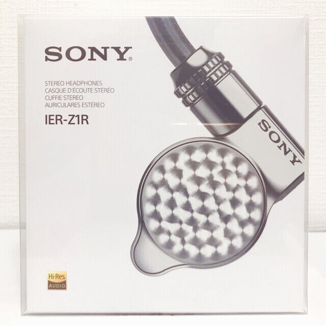 Sony Ier-Z1R Hi-Res In Ear Canal Earphone Signature Series Flagship model NEW