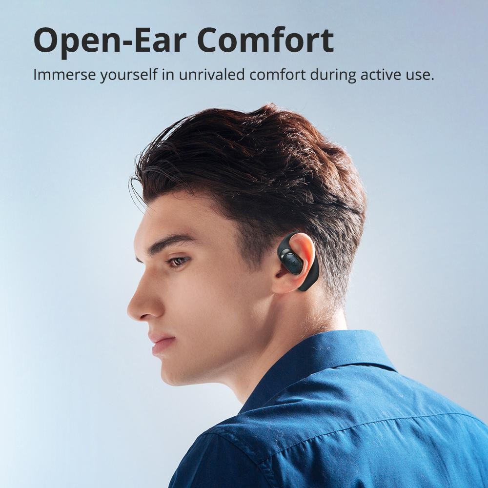 Tronsmart Open-Ear Headphones,Wireless Bluetooth Earphones,Clear Calls,40H Playt