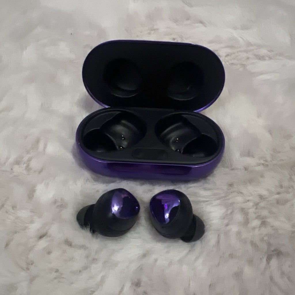 Samsung Galaxy Buds+ BTS Edition Purple/Black Bluetooth Earbuds w/ Case & Box