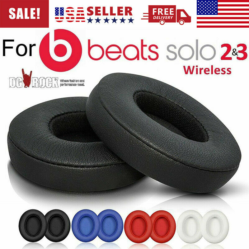 New Replacement Ear Pads Cushion For Beats by Dr Dre Solo 2 Solo 3 Wireless USA