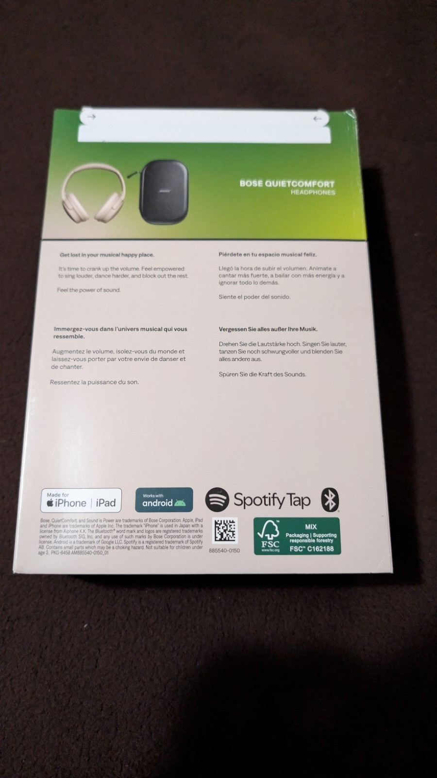 Bose QuietComfort Wireless Over-Ear Headphones – Green