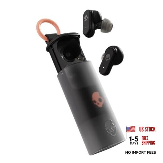 Dime Evo Wireless Earbuds, Bluetooth Headphones, Noise Isolating True Black