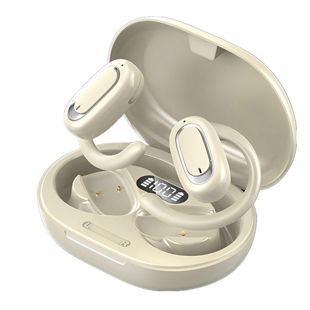2024 Latest 5D Surround Sound Open Ear Bluetooth Headset Ear Canceling Earbuds