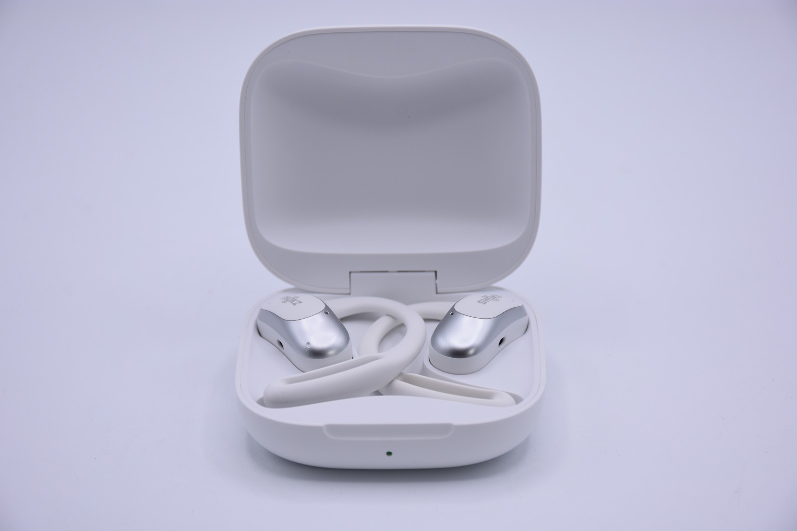 SHOKZ OpenFit Air Open-Ear Wireless Earbuds White Bluetooth Headphones