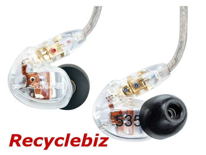 Shure SE535-CL Clear Ear Buds / Earphones Headphones SE535 Free US 48 Shipping!