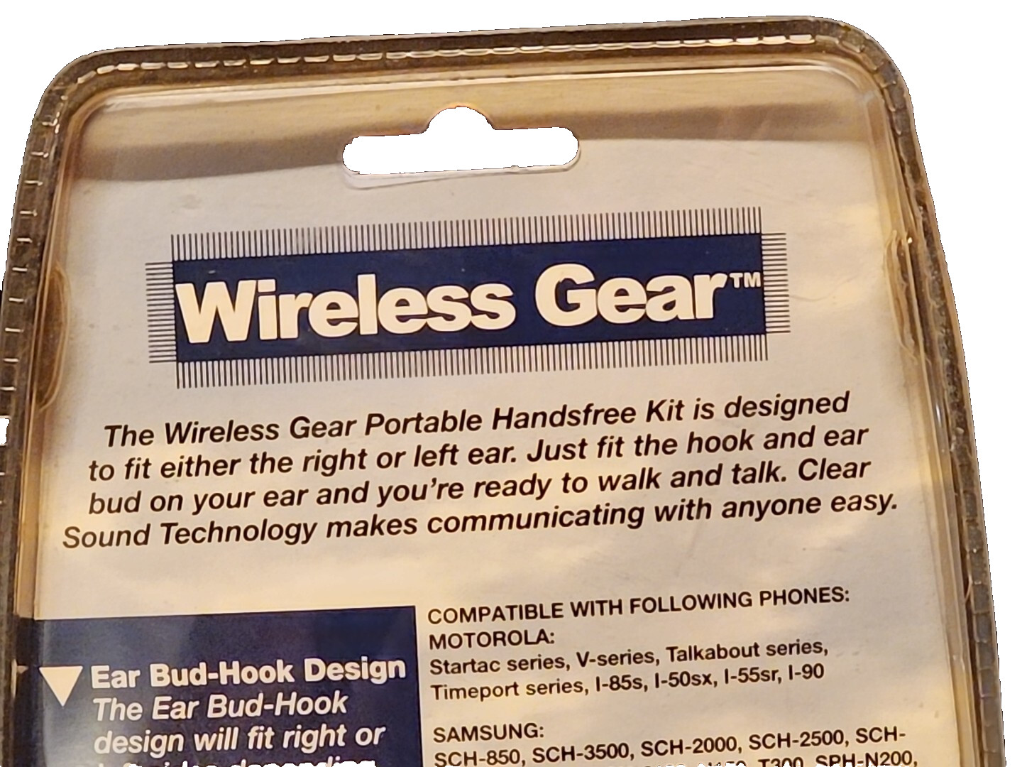 Wireless Gear Portable Hands Free Kit Universal 2.5 mm Jack PR971 (DG112)