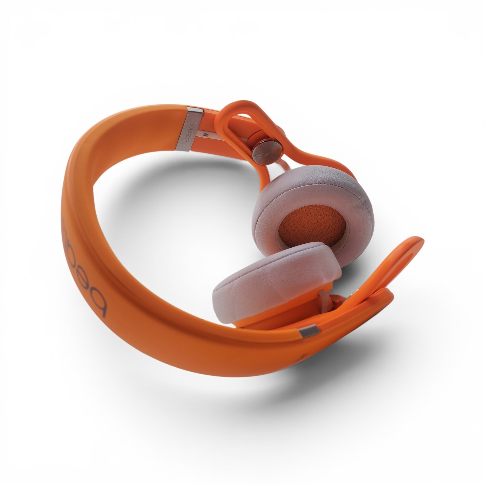 Beats by Dre Mixr DJ Headphones Neon Orange On-Ear with Case Cable David Guetta