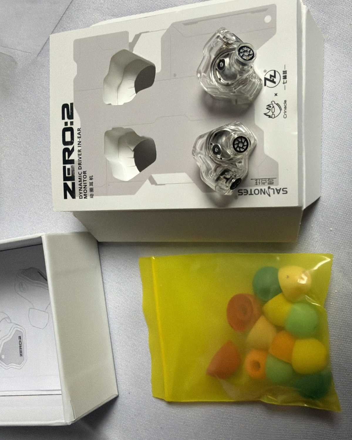 7Hz x Crinacle Zero:2 Updated 10mm Dynamic Driver IEM Wired Earbuds for Musician