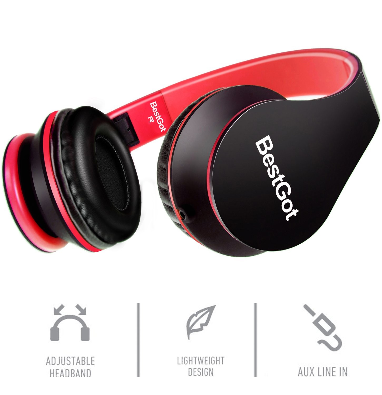 Kids Headphones BG6002 Children Headphones for Kids Boys Adult with Microphon…