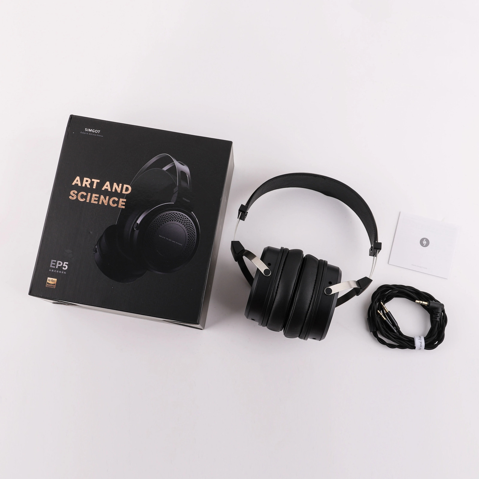 SIMGOT EP5 Wired Over-Ear Headphones 50mm Driver HiFi Gaming 3.5mm
