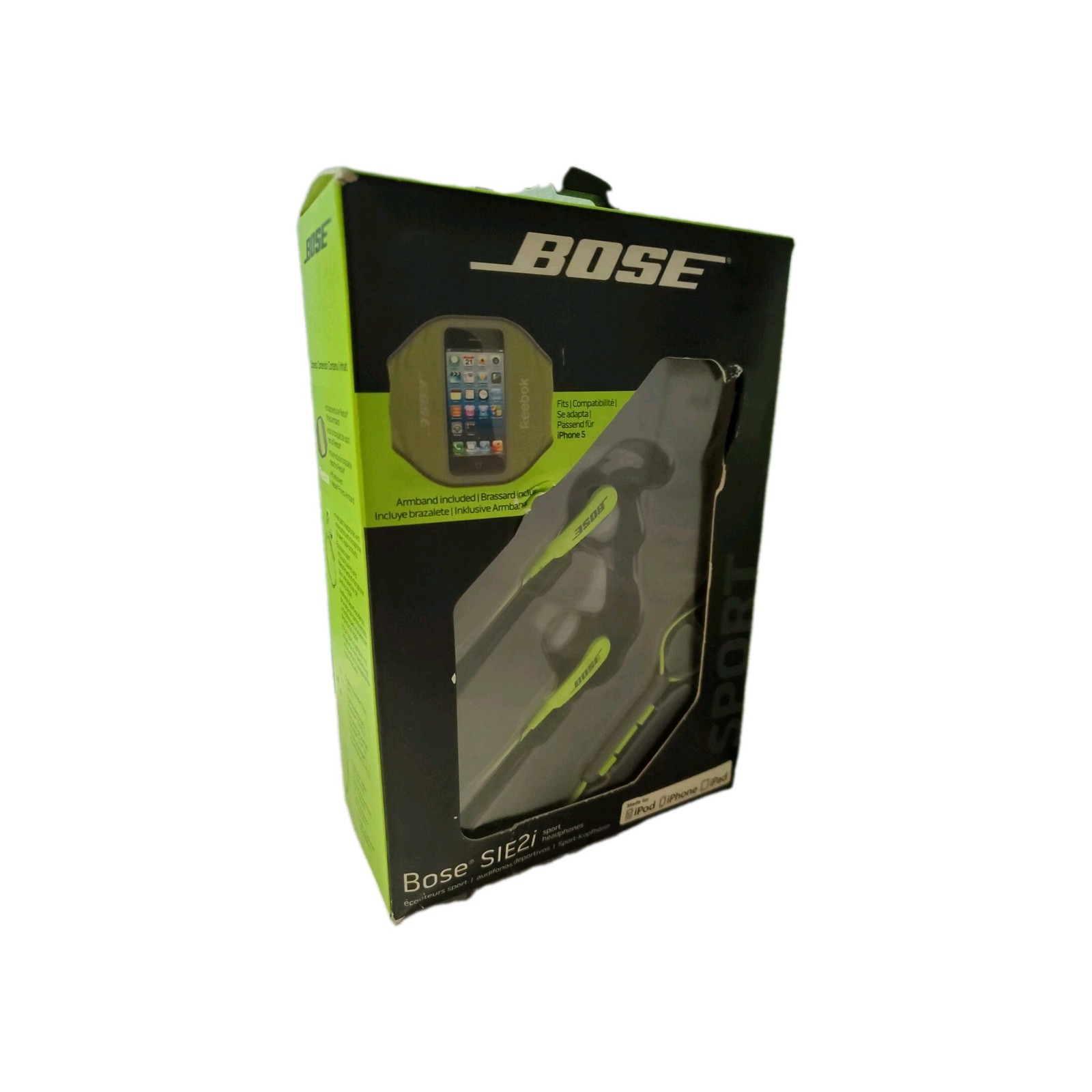 Bose SIE2i Sport Headphones Exclusive Reebok Armband Made 4 Apple iPod iPhone ++