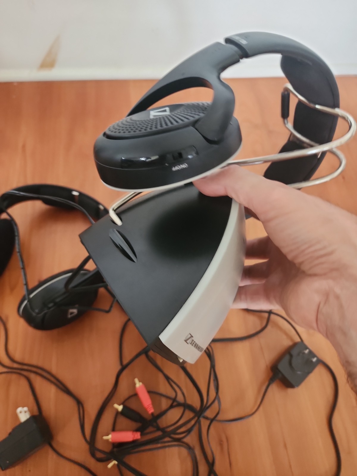 Pair Of SENNHEISER HEADPHONE TR120 SYSTEMS Not Tested