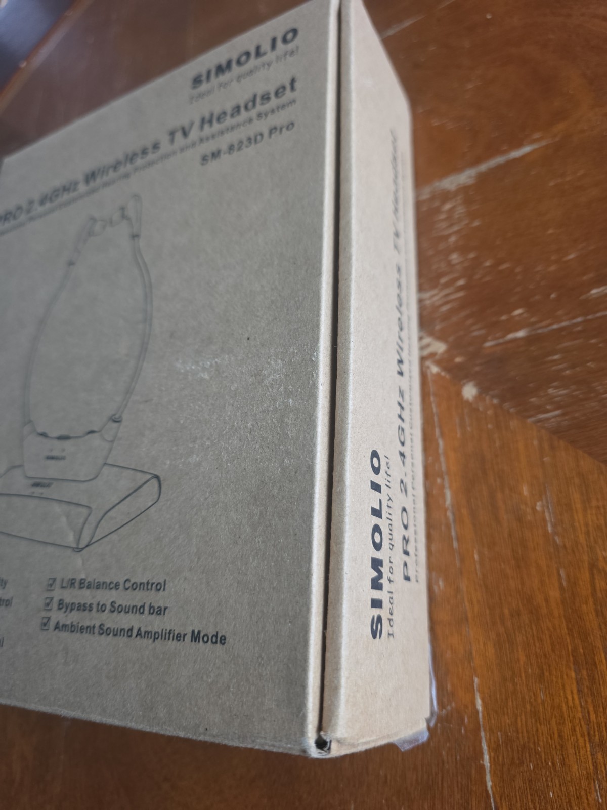 Simolio 2.4GHz Wireless TV Headset SM-823D Pro – complete Works