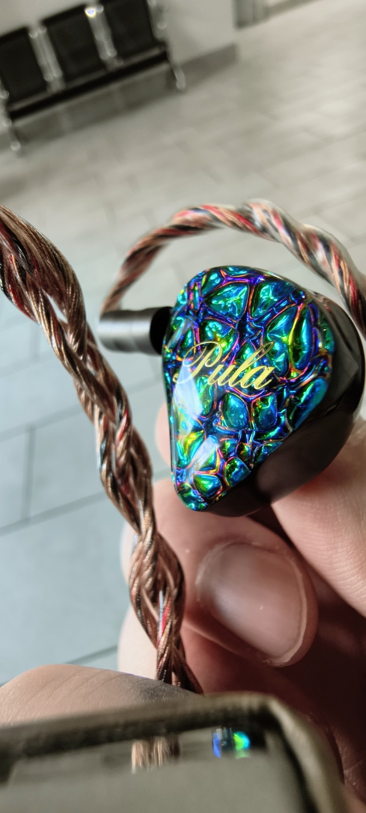 Pula PA02 1DD+4BA In-Ear Monitors 5 Hybrid Drivers IEM System 2.5mm Balanced.