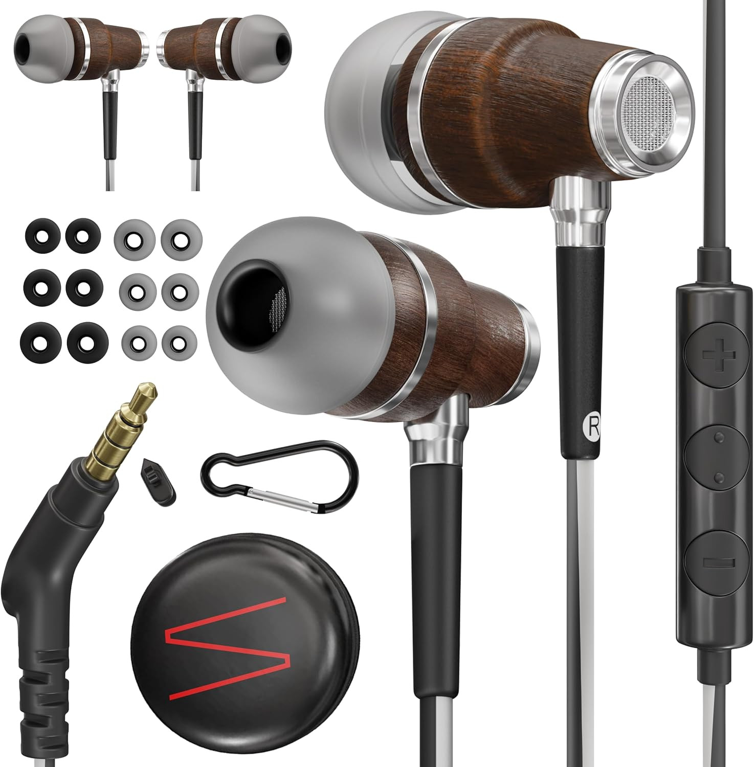 Auriculares Cable 35mm Microfono Cancelacion Ruido 90 Porc Computadora Telefono