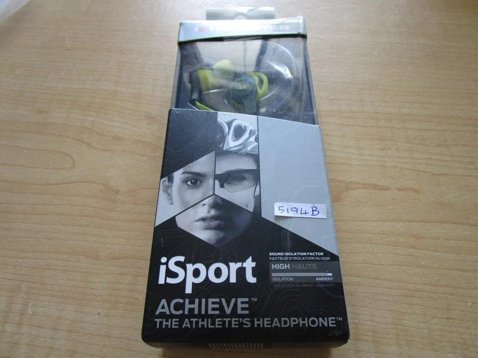 Monster iSport Achieve In-Ear Headphones Green 137091-00