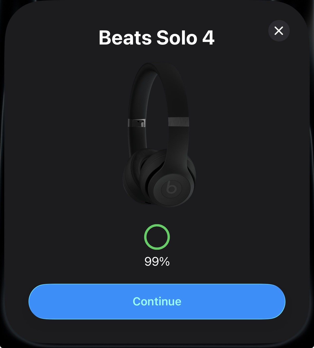 Beats Solo 4 Matte Black Wireless Bluetooth