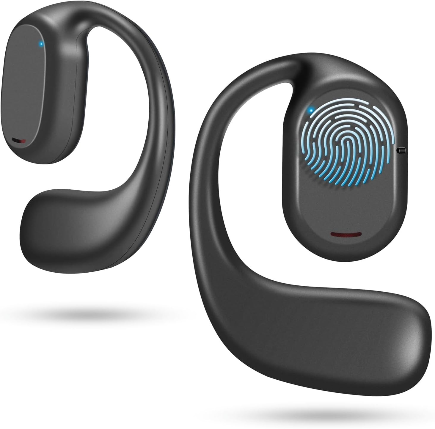 Bluetooth 5.3 Open Ear Headphones: Comfort & Clarity with 16 Hours Battery Life