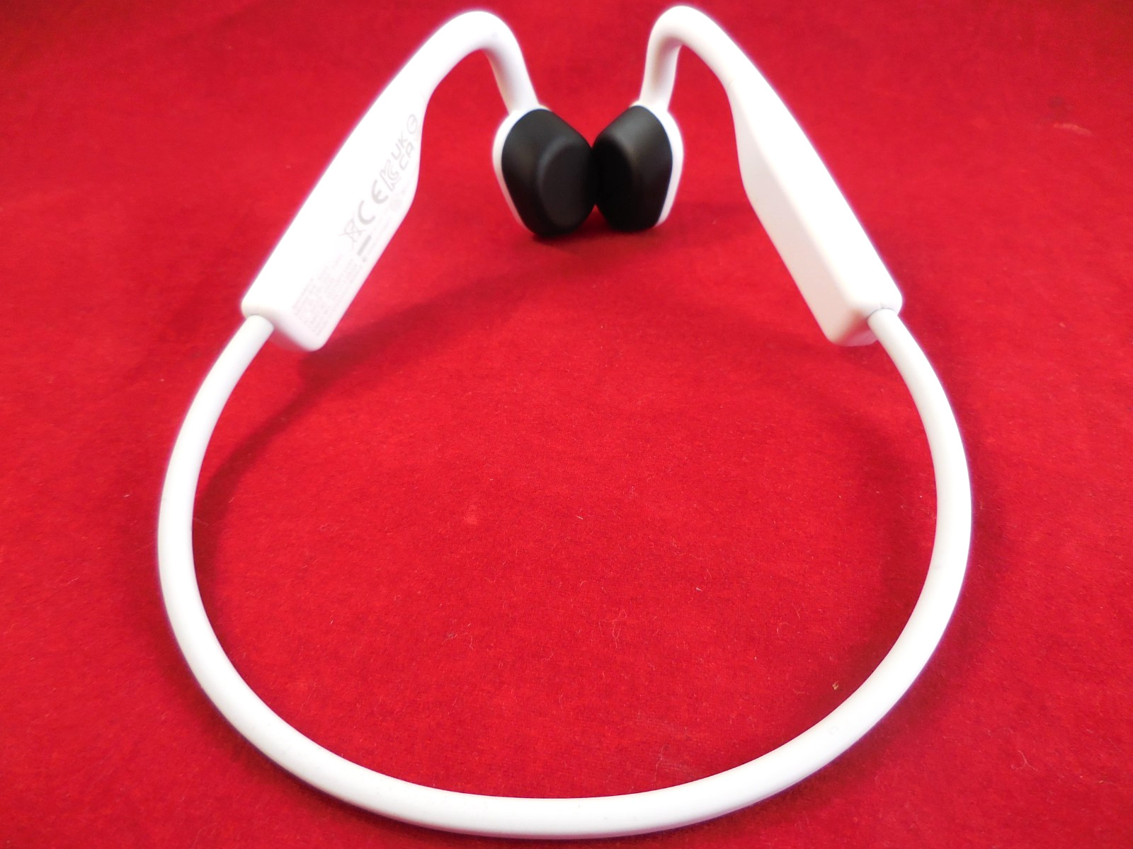 Shokz OpenMove Bone Conduction Open Ear Headphones-White (S661) No Power