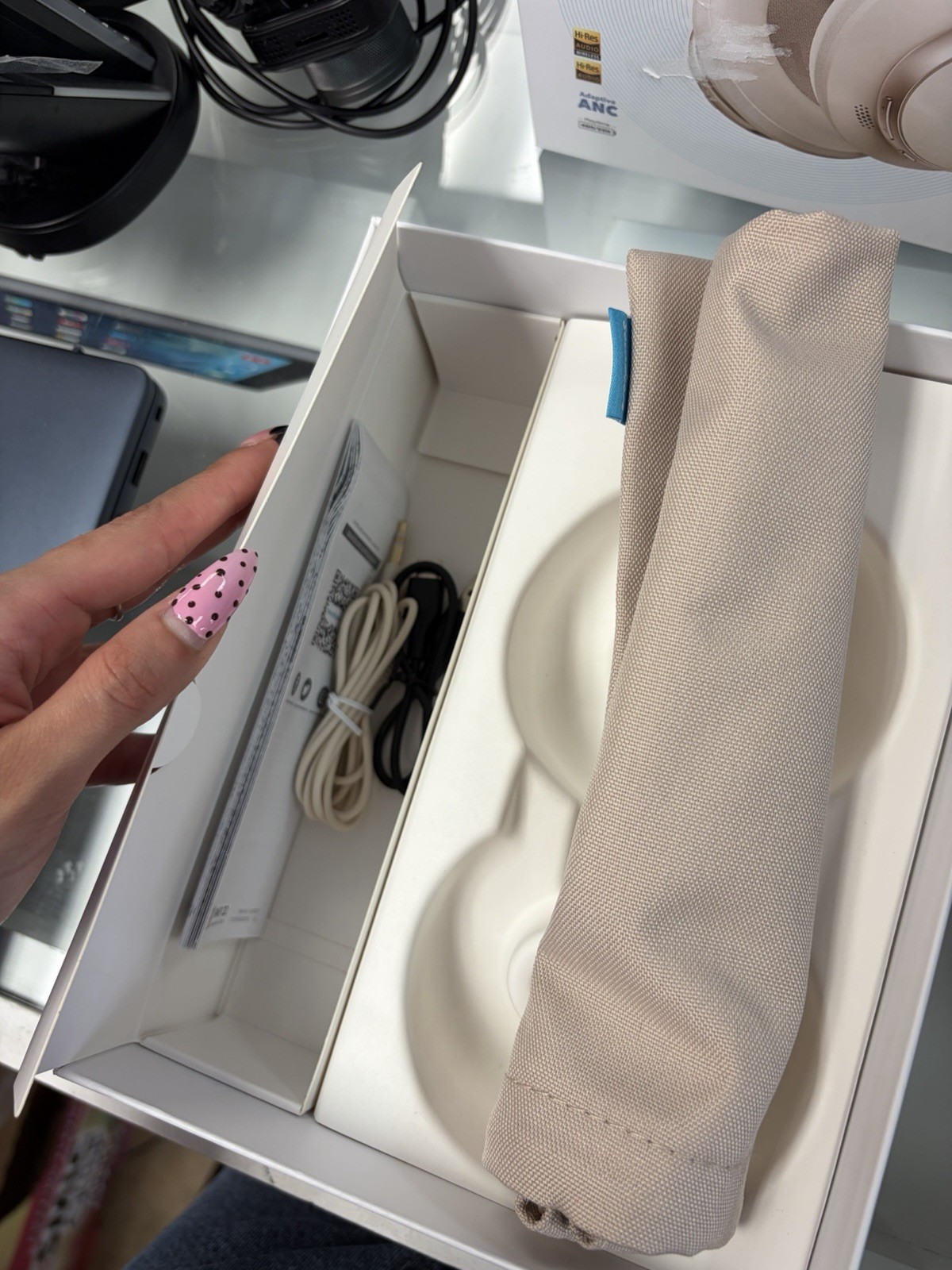 Soundcore Space One Wireless Headphones open box