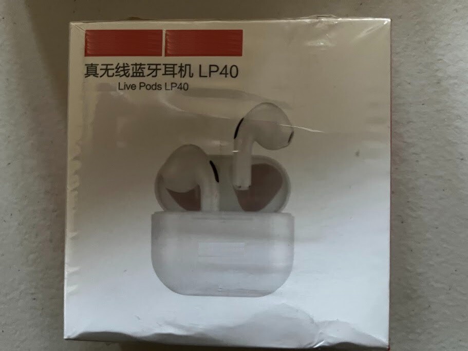 LP40 Wireless Earphones Earbuds Color Black Stereo