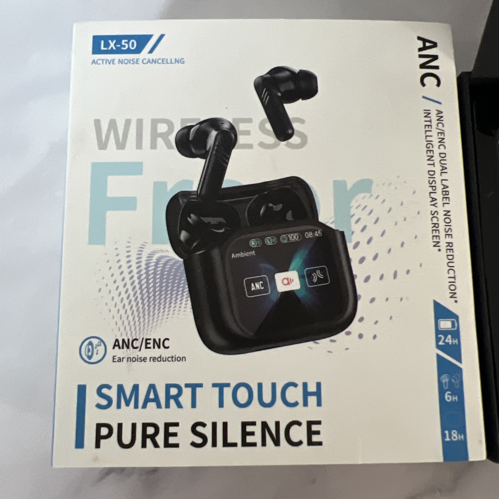 ANC Touch LX Touch Screen ANC Wireless Ear Buds