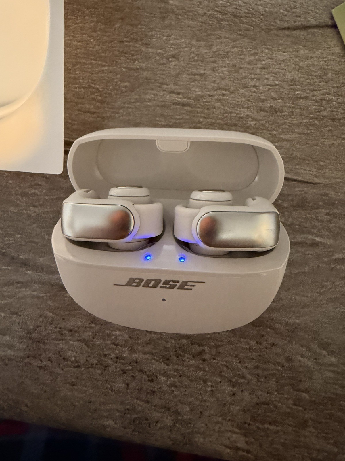 Bose Ultra Open Earbuds – True Wireless Bluetooth – White Smoke – Opened Box
