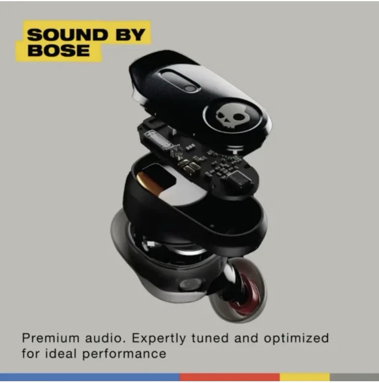 Skullcandy Method 360 ANC Wireless Earbuds, Sound by Bose, Bluetooth Headphone