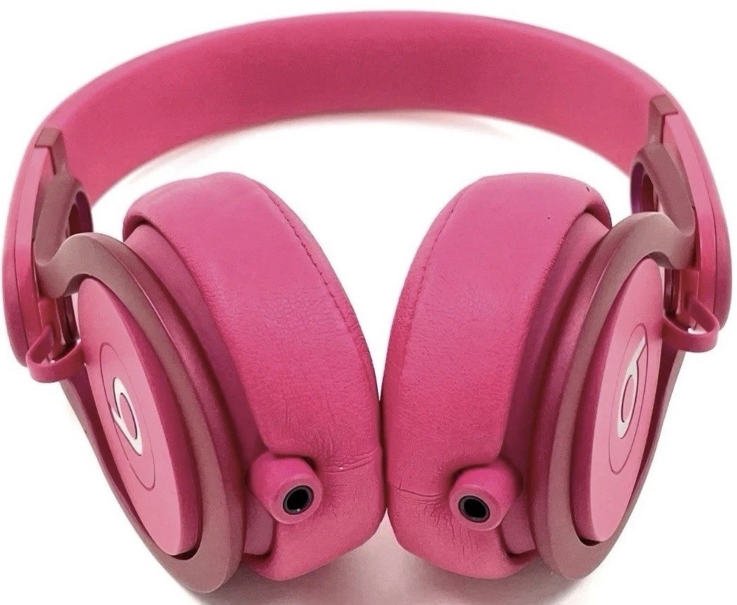 Beats Mixr Dj Professional Wired Headphones Candy Pink Reflective Logo Version