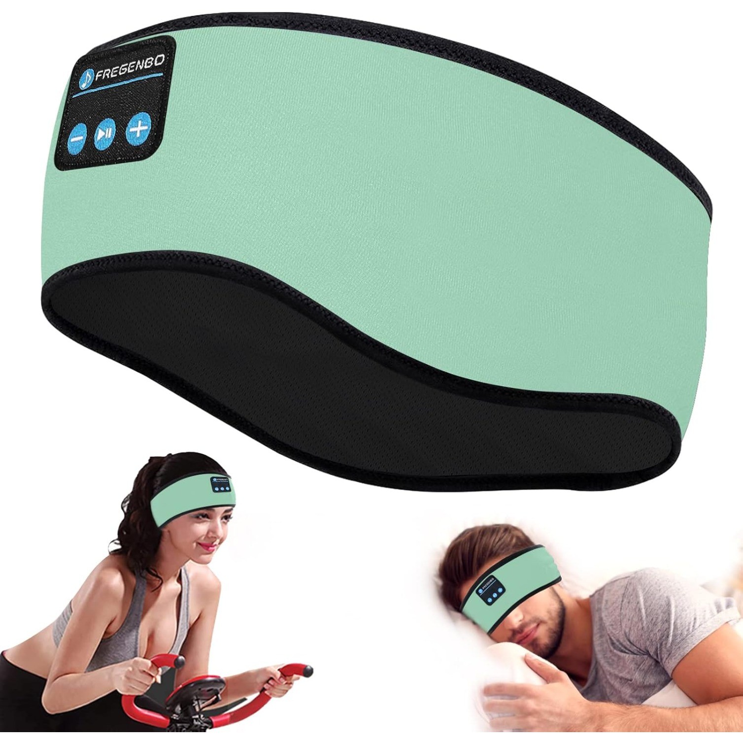 Wireless Sports Headband Headphones with Ultra-Thin HD Stereo Speakers Idear