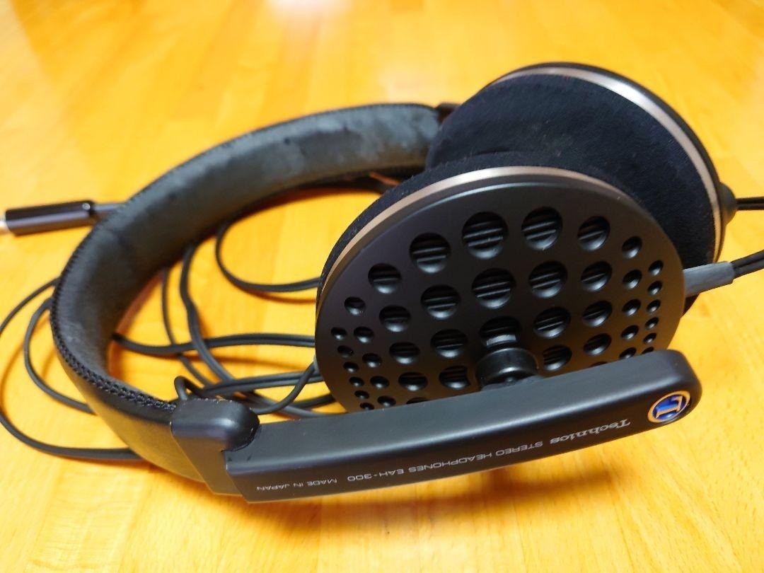 Technics EAH-300 Stereo Headphones Open-Air Soft Ear Pads High Quality USED#0290
