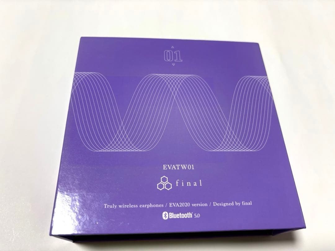 Final x EVA2020 Wireless Earphone Evangelion FI-EVATW Unit 01 w/Original audio