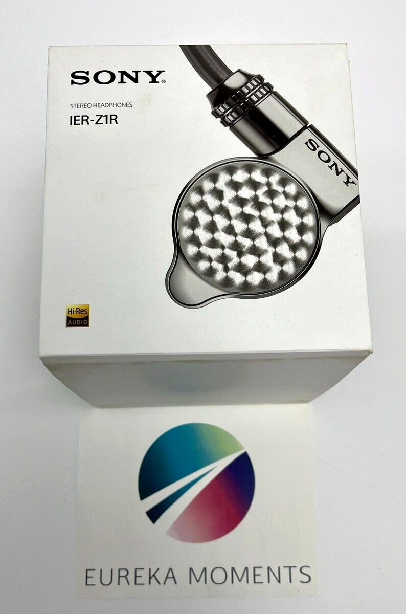SONY IER-Z1R Hi-Res In Ear Canal Earphone Signature Series Used w/Box