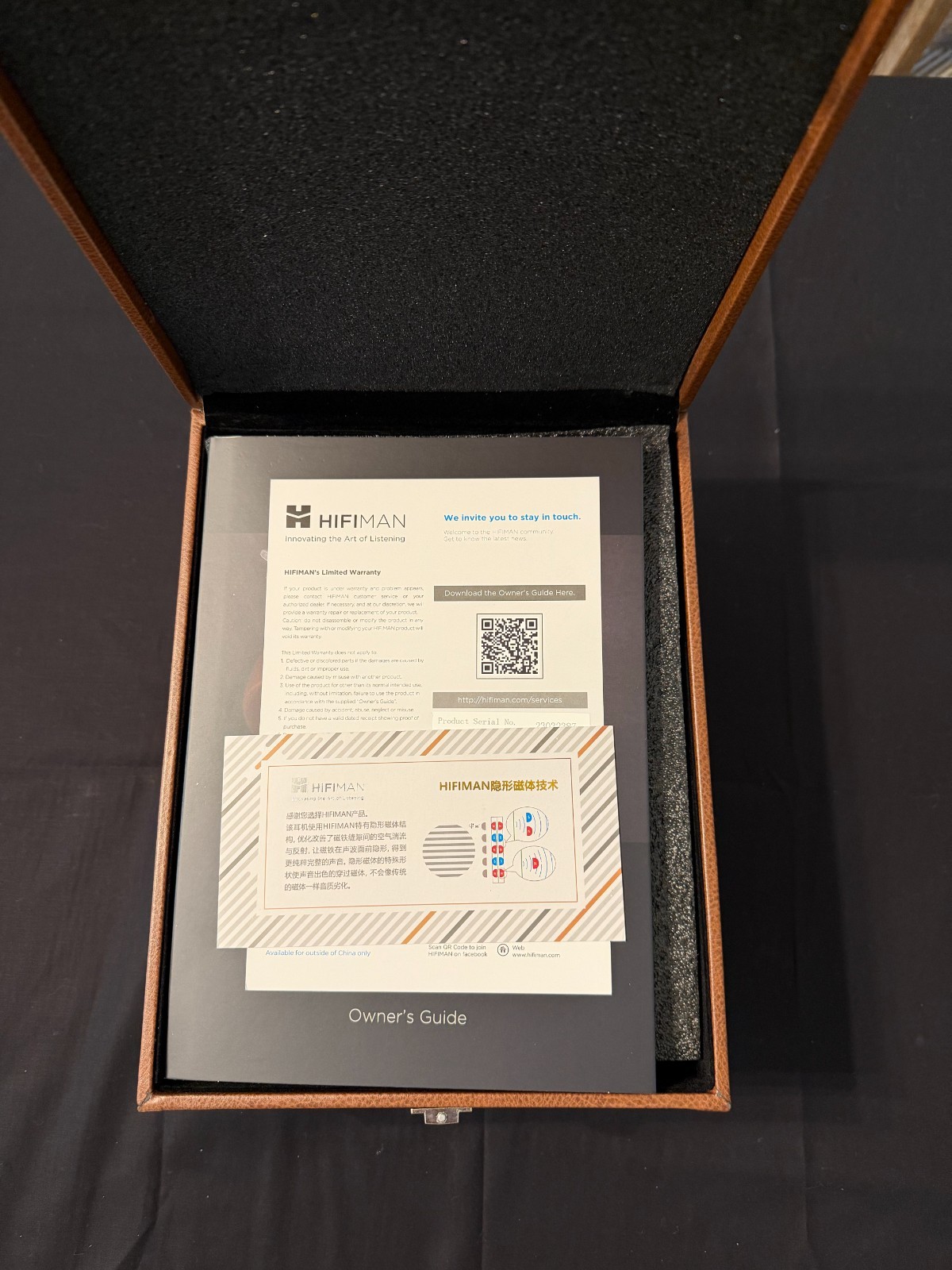 NEW OPEN BOX HIFIMAN HE-R10P Closed Back Planar Magnetic Over-Ear Headphones