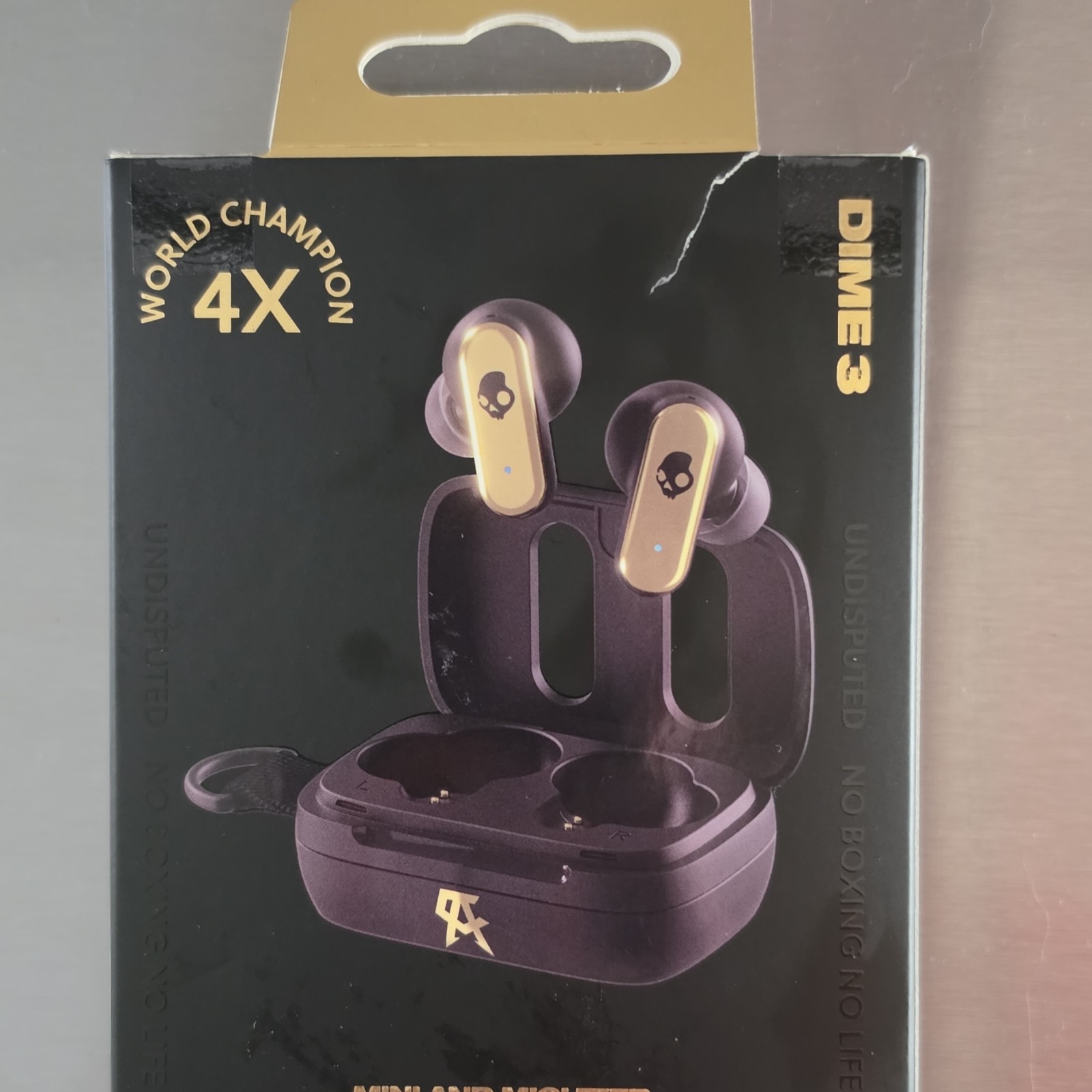Skullcandy x Canelo Dime 3 Limited Edition In-Ear Earbuds Black/Gold