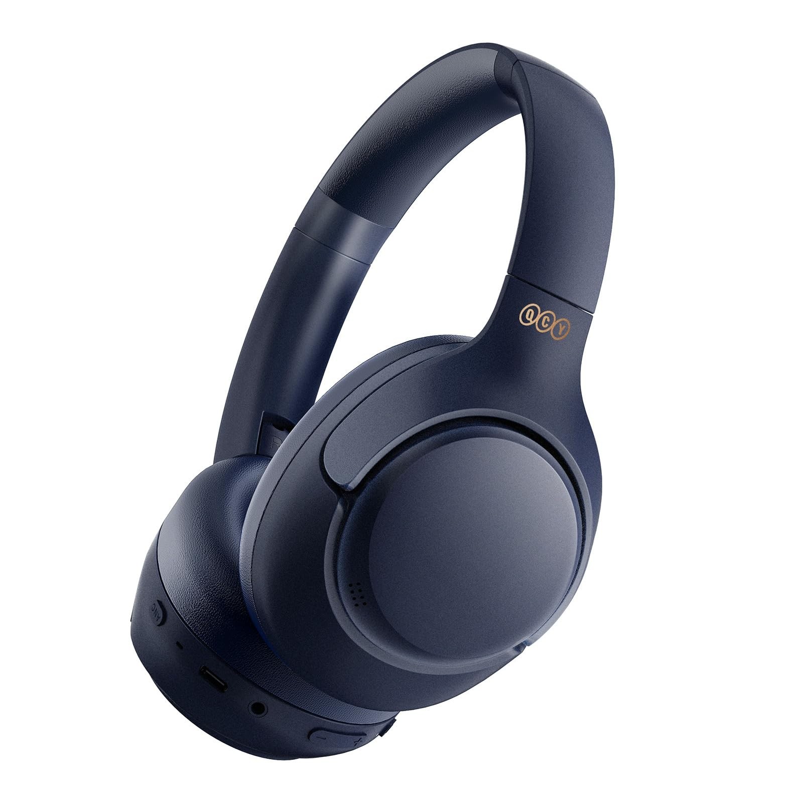 Active Noise Cancelling Bluetooth Headphones, Hi-Res Audio, 60H Playtime, Custom