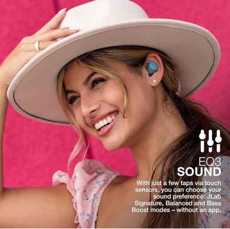 JLab EBGAIRPOPRSLT124 GO Air POP True Wireless In-Ear Headphones – Slate
