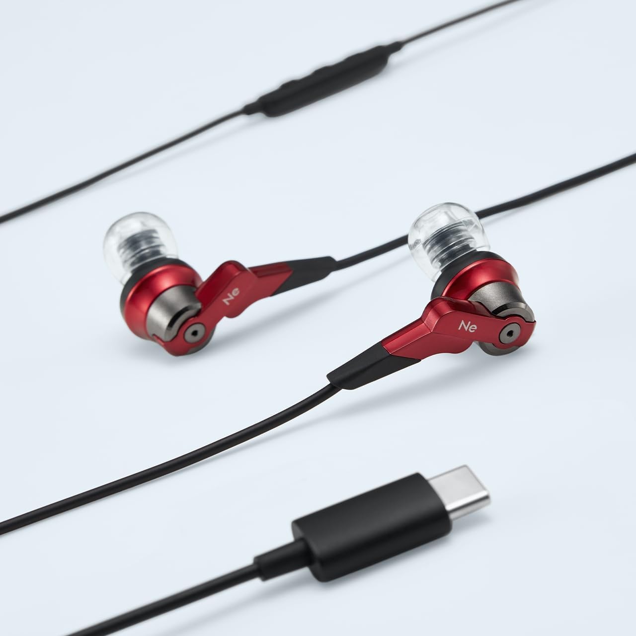 radius VOLT HP-NHR21C USB-C IEM Hi-Res 32bit/384kHz DAC Graphene Earphone Type-C
