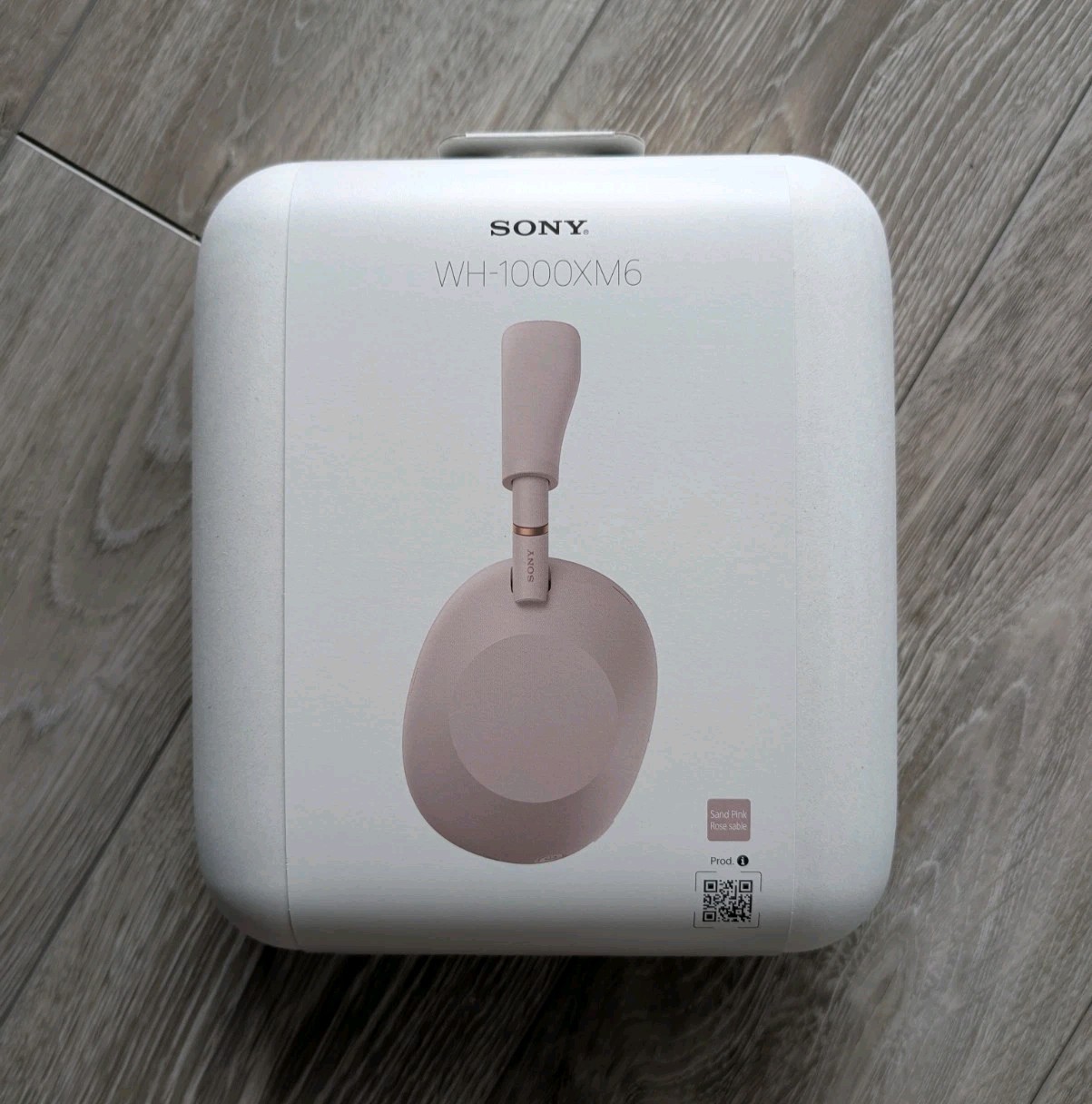 NEW SEALED Sony WH-1000XM6 Wireless Noise Cancelling Headphones Sand Pink