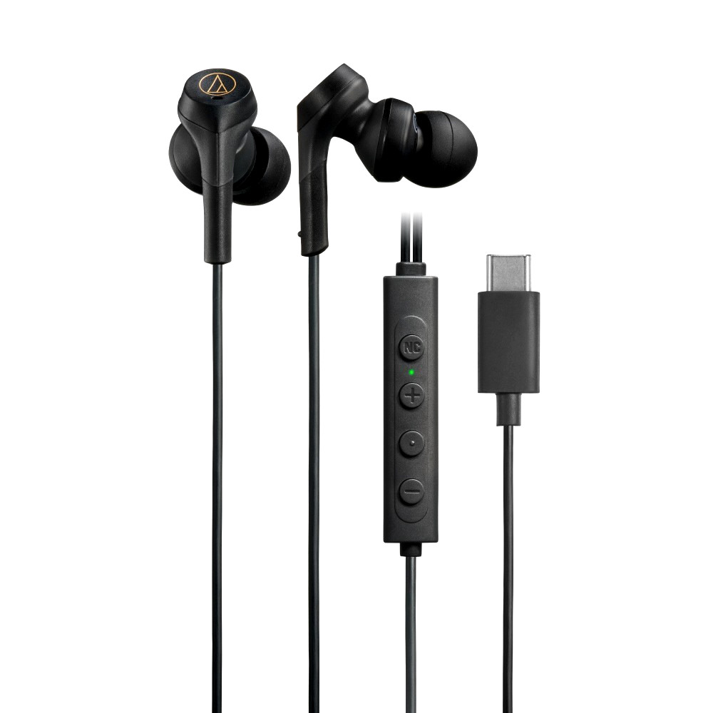 audio-technica ATH-CKS330NC BK Noise Cancellation USB-C earphones Japan New
