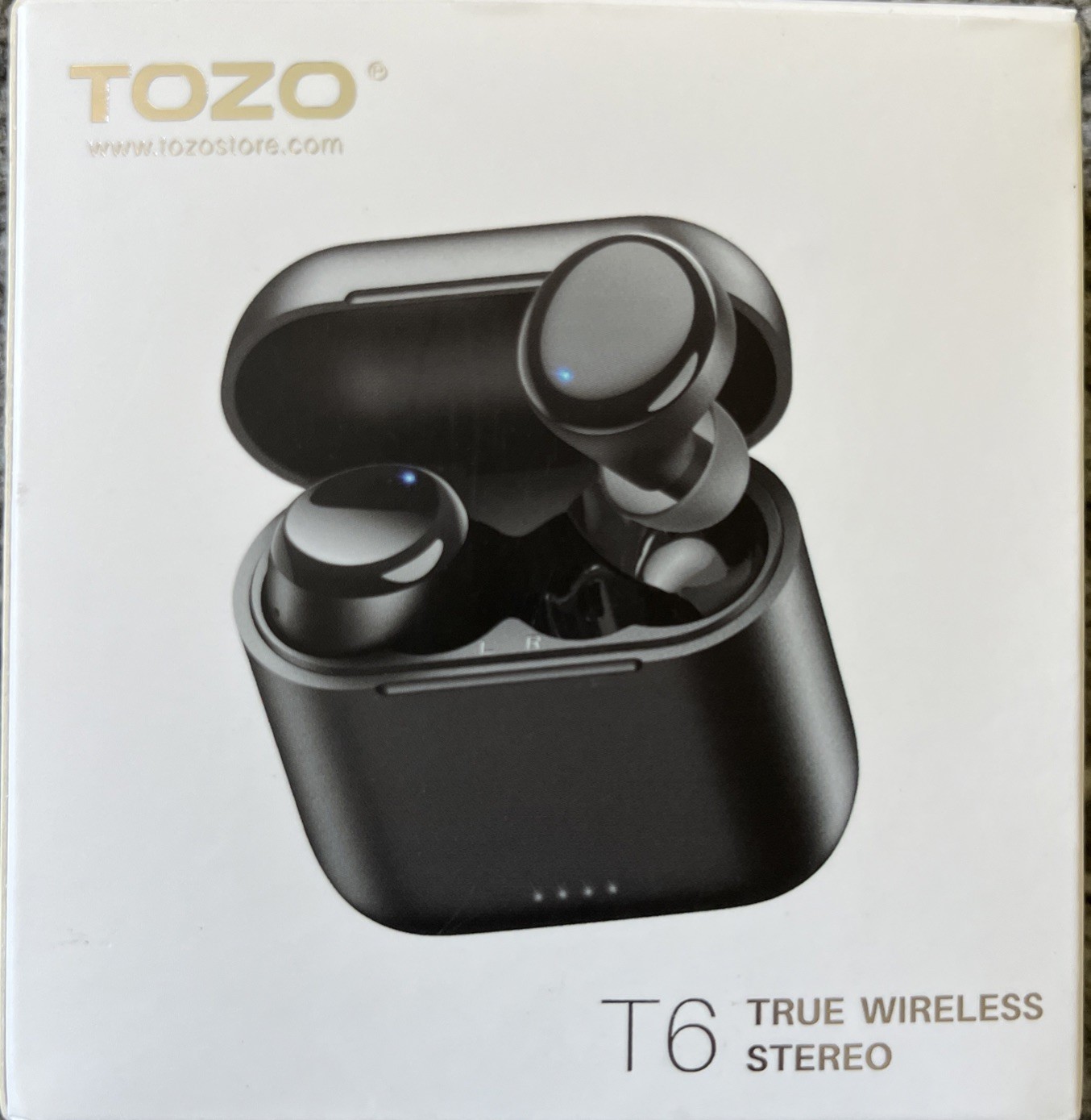 TOZO T10 Wireless Earbuds Bluetooth 5.3 Headphones – App Customize EQ – Khaki
