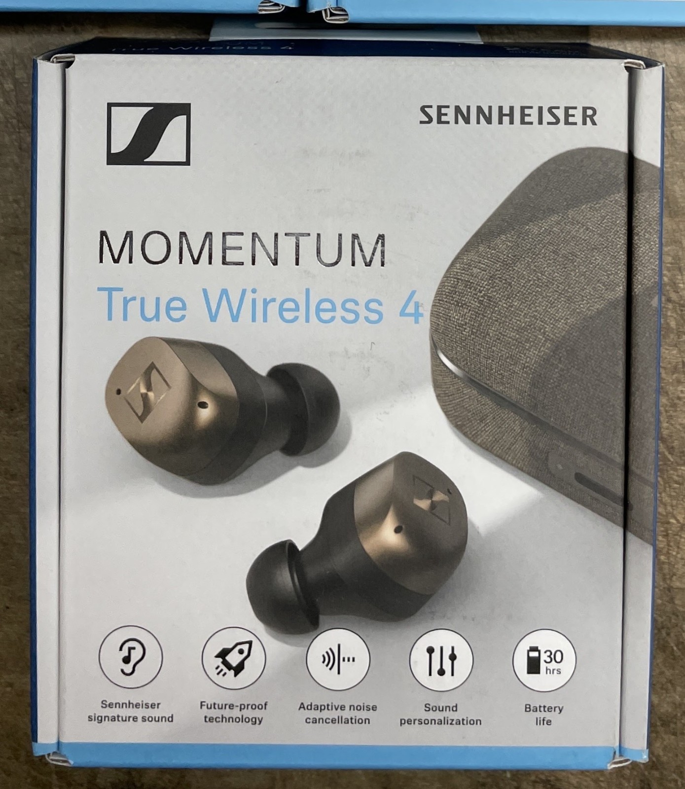 Sennheiser MOMENTUM True Wireless 4 ANC Earbuds Black Copper – 700367